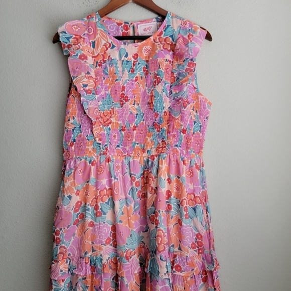 Banjanan Iris Dress in Bloomsbury Dawn size XXL NWT - Picture 3 of 9